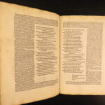 1485 – Martial – Epigrammata | Venice Incunable Folio – Calderinus Commentary