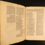 1485 – Martial – Epigrammata | Venice Incunable Folio – Calderinus Commentary