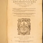 1586 – Saint Antoninus – Chronicorum | World History – Dominican, Bible Teaching