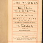 1662 – King Charles I Eikon Basilike | English Civil War | First Edition Folio