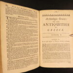 1715 – Antiquities of Greece – John Potter | Illustrated Greek Ruins & Battles