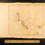 1784 1ed Capt James Cook Pacific Voyage Illustrated MAPS Eskimos Hawaii 3v SET