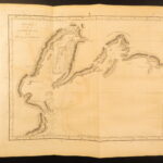 1784 1ed Capt James Cook Pacific Voyage Illustrated MAPS Eskimos Hawaii 3v SET