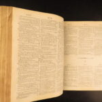 1798 – Samuel Johnson English Dictionary | Dublin Ireland, Two-Volume Set
