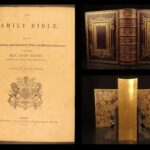 1850 – Self-Interpreting Bible – John Brown | Beautiful, Stunning Gilt Leather Binding