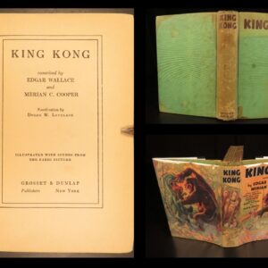 1932 – King Kong – Delos Lovelace | First Edition – Famous SciFi Monsters!