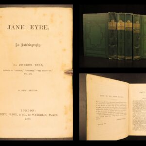 1869-86 – Works of Charlotte Bronte | Villette, Professor, Shirley & Jane Eyre
