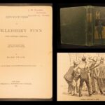 Adventures of Huckleberry Finn – Mark Twain – 1885 | First Printing in Original Green Cloth