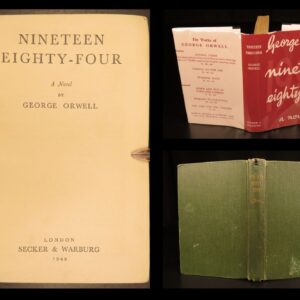 1949 – Nineteen Eighty-Four – George Orwell – 1949 | Dystopian Novel, True First UK Edition