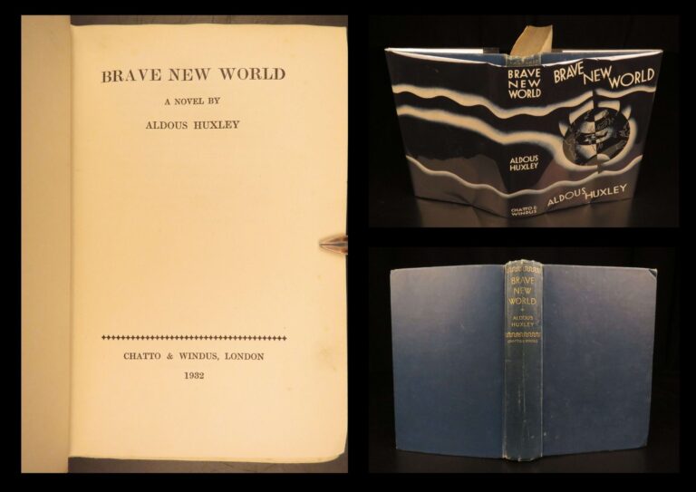 Image of Brave New World – Aldous Huxley – 1932 | First Edition, Chatto & Windus