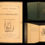 1871 – Mark Twain’s Burlesque Autobiography & First Romance | Illustrated First Edition