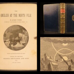 1875 – English at the North Pole – Verne | First English Edition of Captain Hatteras