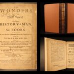 1678 – Wonders of the Little World – Wanley | First Edition History of Man, Folio