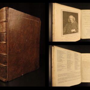 1798 – Samuel Johnson English Dictionary | Dublin Ireland, Two-Volume Set