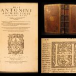 1586 – Saint Antoninus – Chronicorum | World History – Dominican, Bible Teaching