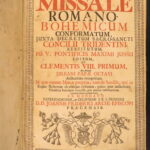 1690 – Bohemian Roman Missal | Catholic Church Breviary, Engravings & Music