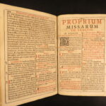 1690 – Bohemian Roman Missal | Catholic Church Breviary, Engravings & Music