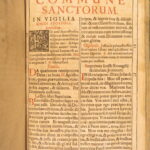 1690 – Bohemian Roman Missal | Catholic Church Breviary, Engravings & Music
