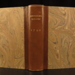 1790 – Gentleman’s Magazine | Benjamin Franklin & Bounty Mutiny, Slave Lake Map