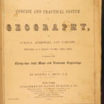 1854 ATLAS Roswell Smith Geography Color MAPS World United States Mexico