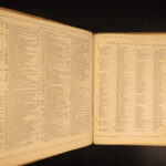 1854 ATLAS Roswell Smith Geography Color MAPS World United States Mexico