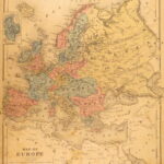 1854 ATLAS Roswell Smith Geography Color MAPS World United States Mexico