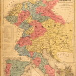 1854 ATLAS Roswell Smith Geography Color MAPS World United States Mexico