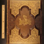 1874 – The Holy Bible | Enormous Illustrated Victorian Bible | 900+ Engravings