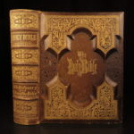 1874 – The Holy Bible | Enormous Illustrated Victorian Bible | 900+ Engravings
