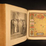 1874 – The Holy Bible | Enormous Illustrated Victorian Bible | 900+ Engravings