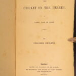 1846 – The Cricket on the Hearth – Charles Dickens | First Edition, Christmas Literature