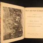 1879 – Old and New London – Walford | Illustrated Victorian England, 6vol Set