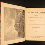 1879 – Old and New London – Walford | Illustrated Victorian England, 6vol Set