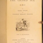 1881 – Works of Mark Twain | Early British Editions – Huckleberry Finn & Tom Sawyer