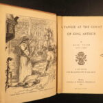 1881 – Works of Mark Twain | Early British Editions – Huckleberry Finn & Tom Sawyer