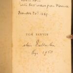 1881 – Works of Mark Twain | Early British Editions – Huckleberry Finn & Tom Sawyer