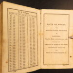1860 – Leary’s Ready-Reckoner & Coin Book | 244 Engraved Coins & Math Tables