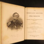 1861 – Rebellion Record – Moore | Famous Events of American Civil War 12v