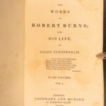 1834 – Works of Robert Burns | Famous Scottish Poetry | 8v Set