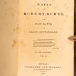 1834 – Works of Robert Burns | Famous Scottish Poetry | 8v Set