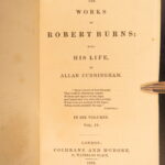 1834 – Works of Robert Burns | Famous Scottish Poetry | 8v Set