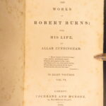 1834 – Works of Robert Burns | Famous Scottish Poetry | 8v Set