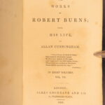 1834 – Works of Robert Burns | Famous Scottish Poetry | 8v Set
