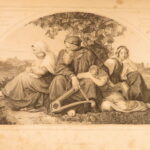 1844 – Enormous, Imperial Family Bible | Full-Page Folio Engravings | 2vols