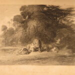 1844 – Enormous, Imperial Family Bible | Full-Page Folio Engravings | 2vols