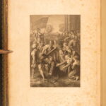 1844 – Enormous, Imperial Family Bible | Full-Page Folio Engravings | 2vols