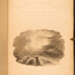 1844 – Enormous, Imperial Family Bible | Full-Page Folio Engravings | 2vols