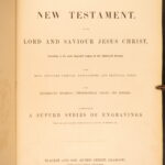 1844 – Enormous, Imperial Family Bible | Full-Page Folio Engravings | 2vols