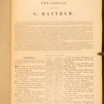 1844 – Enormous, Imperial Family Bible | Full-Page Folio Engravings | 2vols