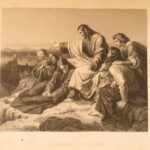 1844 – Enormous, Imperial Family Bible | Full-Page Folio Engravings | 2vols